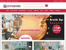 Tablet Screenshot of amavivo.com